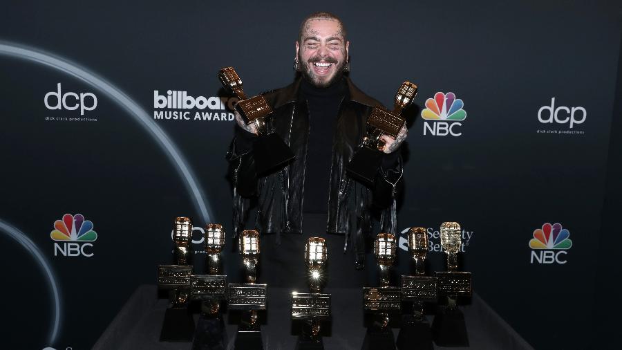 Post Malone leva 9 prêmios no Billboard Music Awards